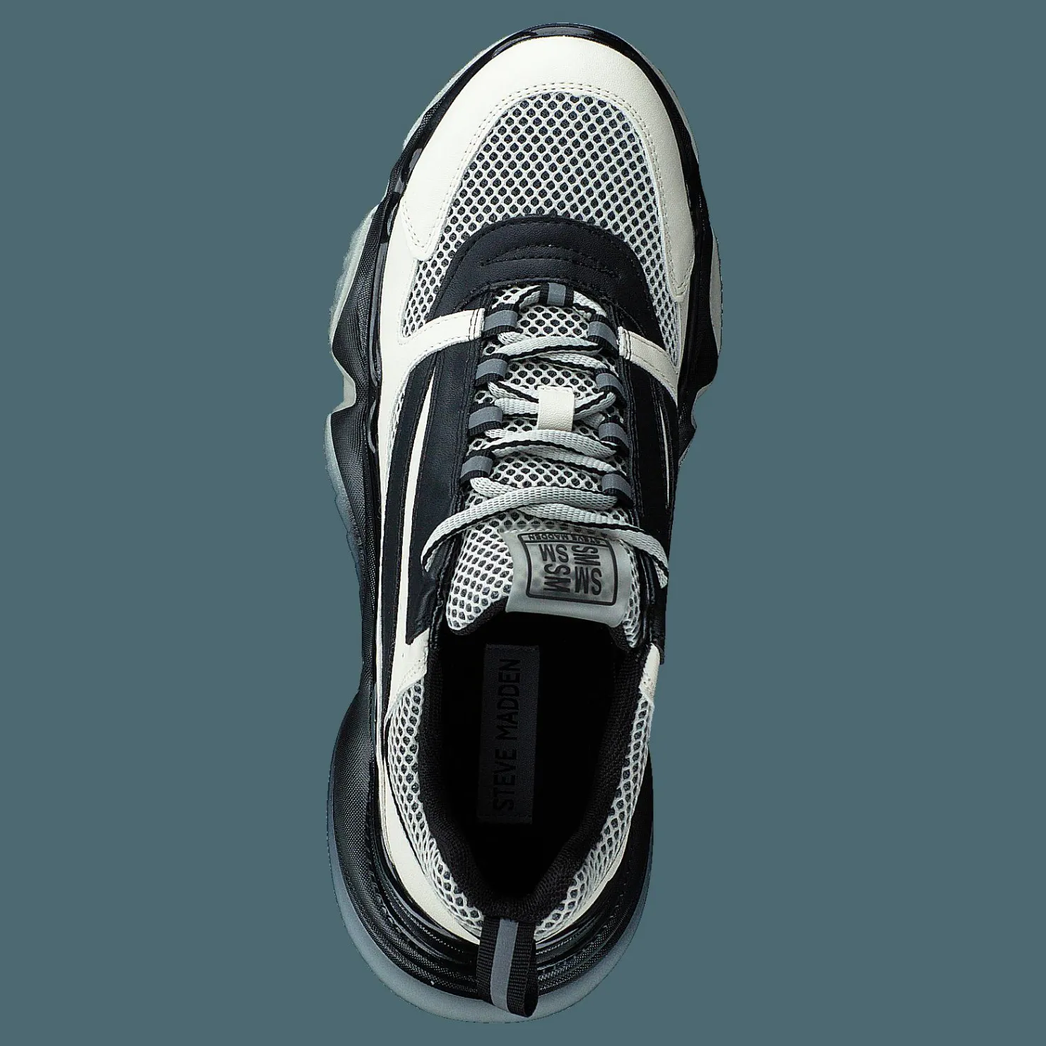 Steve Madden City Soul Black/bone Vit och Svart