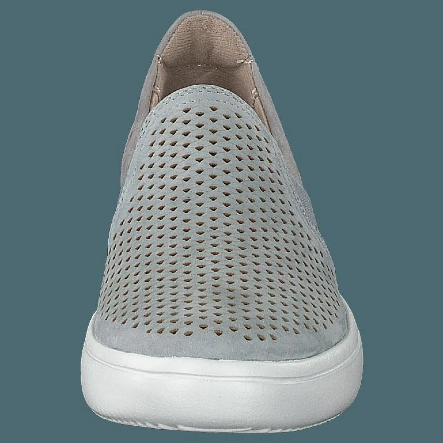 Rockport Cl Ariell Goreslipon Grey/blue Kid Suede Grå Online