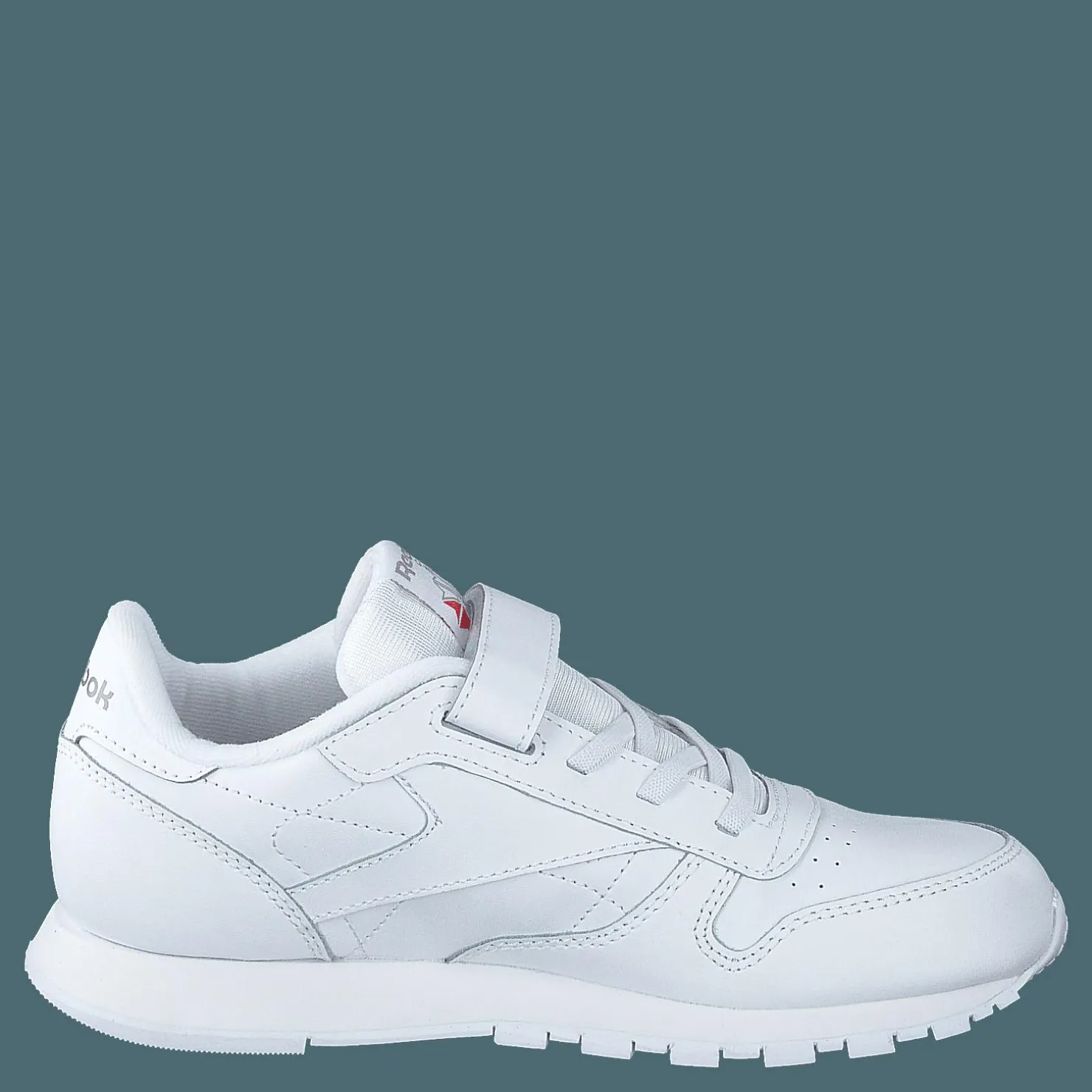 Reebok Classic Cl Lthr 1v White/carbon/vecblu Vit Best
