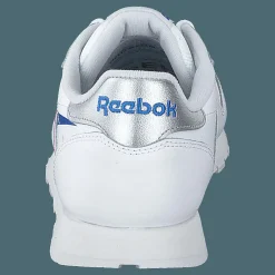 Reebok Classic Cl Lthr White/humble Blue/jasmine Pink Vit Sale