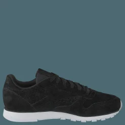 Reebok Classic Cl Lthr Woven EMB Black/White Svart Hot