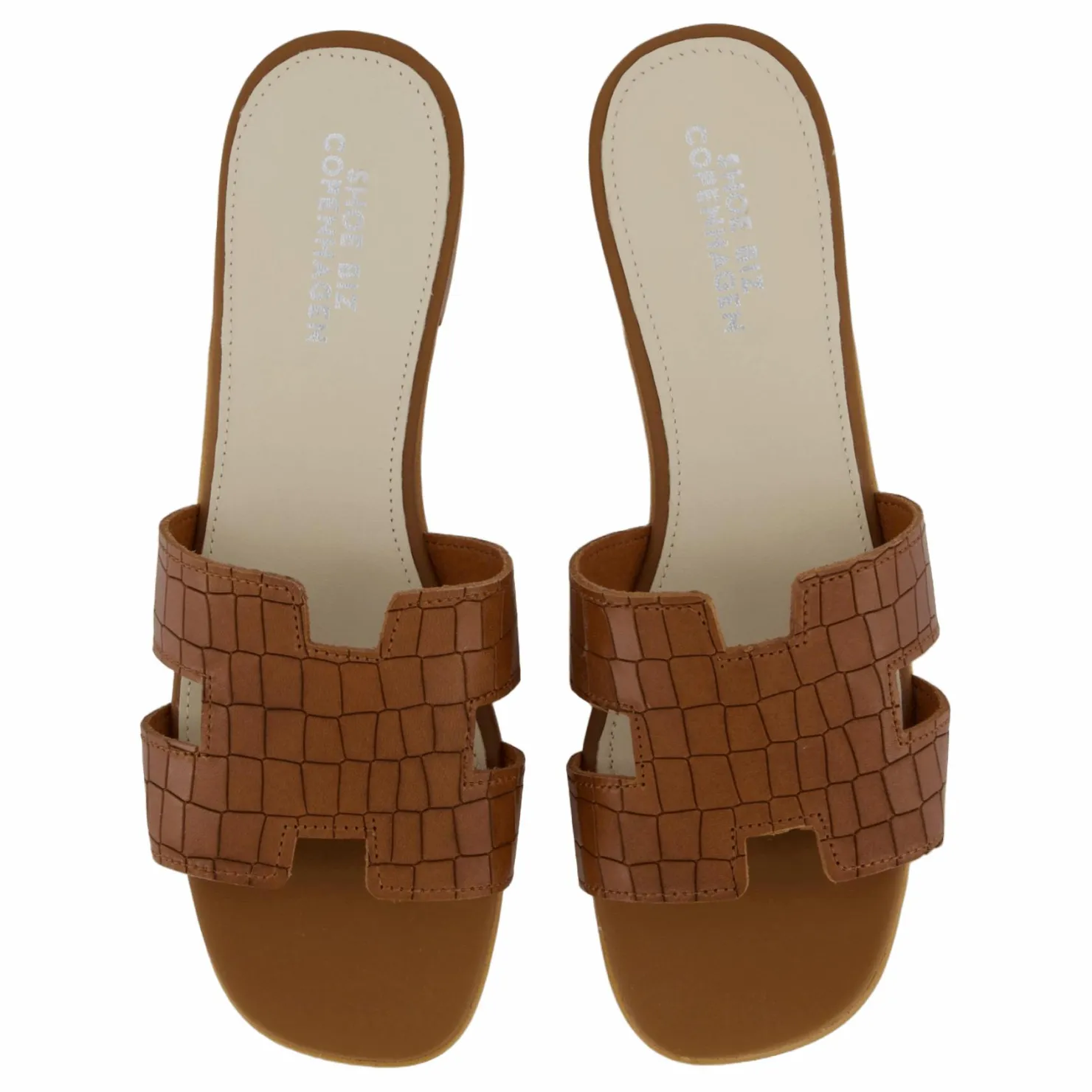 Shoe Biz Claire Croco Brown Sale