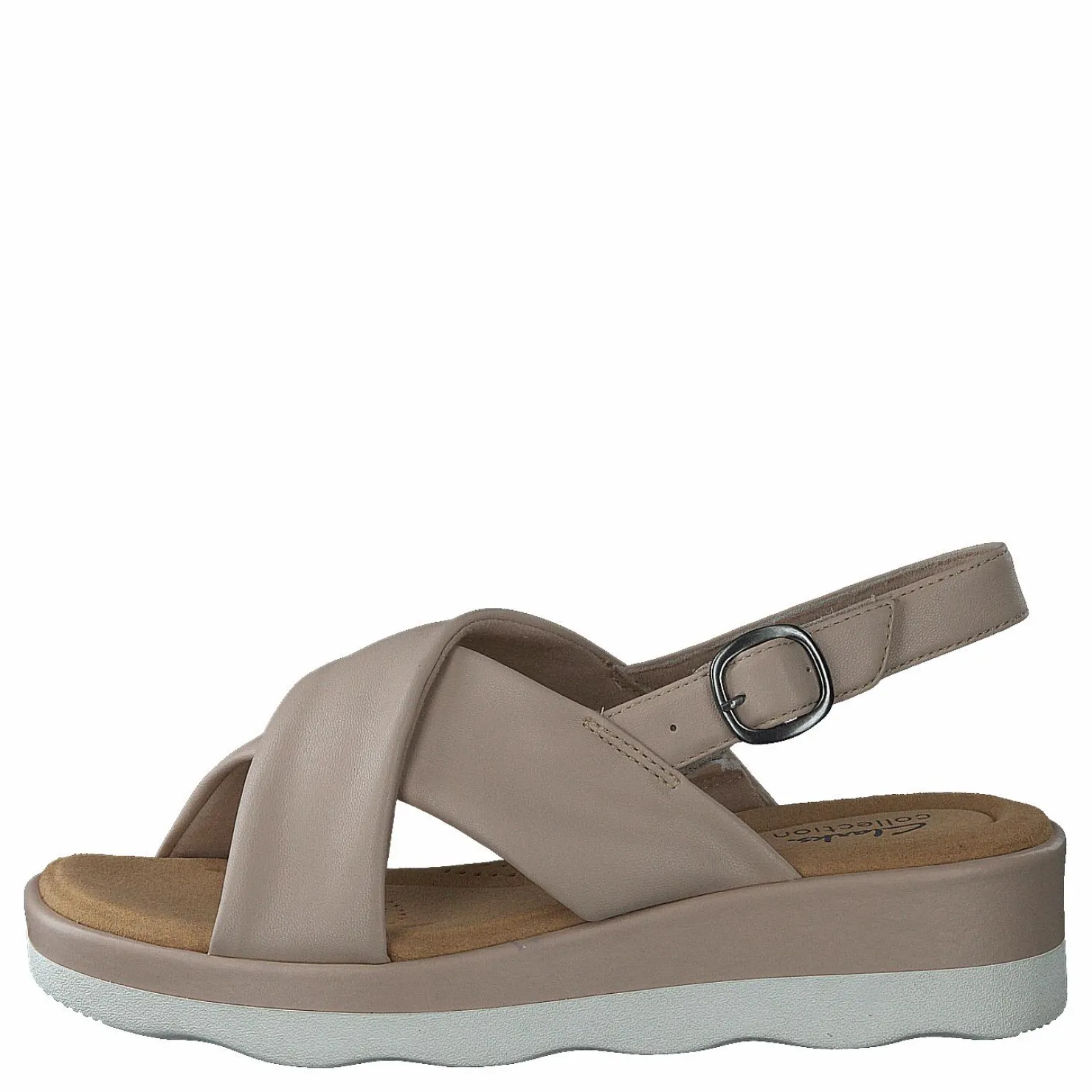 Clarks Clara Cove Sand Brun Discount