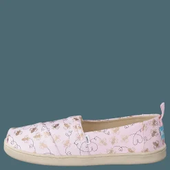 Toms Classic Bee Mine Foil Youth Barley Pink Rosa Discount