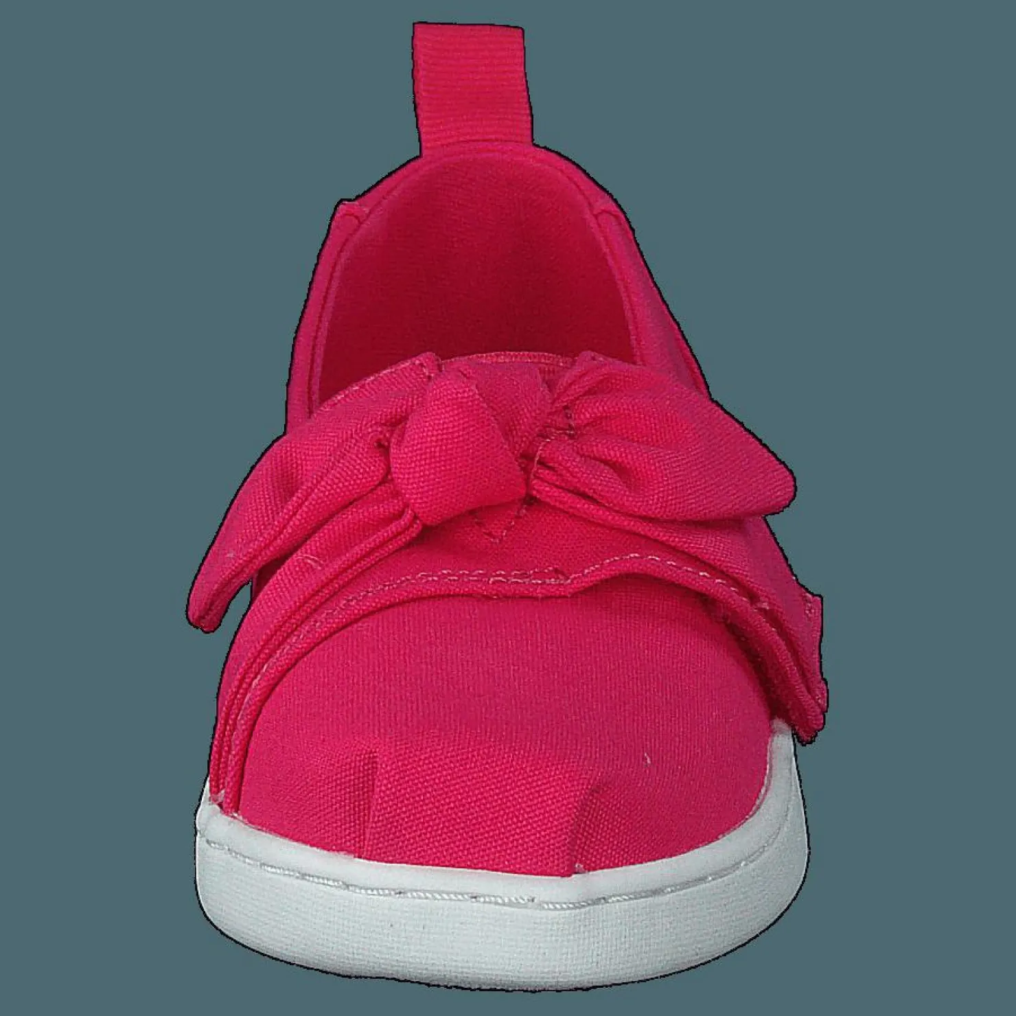 Toms Classic Canvas Ruffle Tiny Raspberry Rosa Best