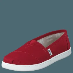 Toms Classic Canvas Youth Red Röd