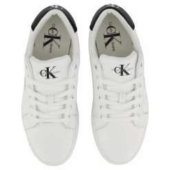 Calvin Klein Classic Cupsole Laceup White Vit Outlet