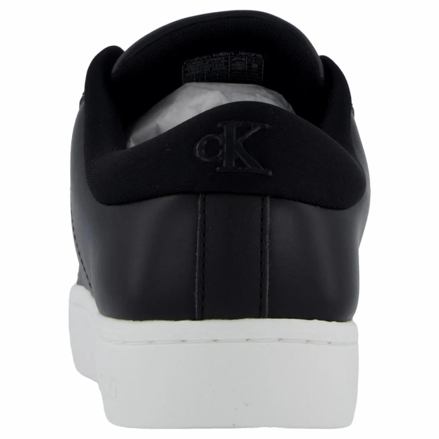 Calvin Klein Classic Cupsole Lowlaceup Lth Black Svart New