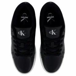 Calvin Klein Classic Cupsole Lowlaceup Lth Black Svart New