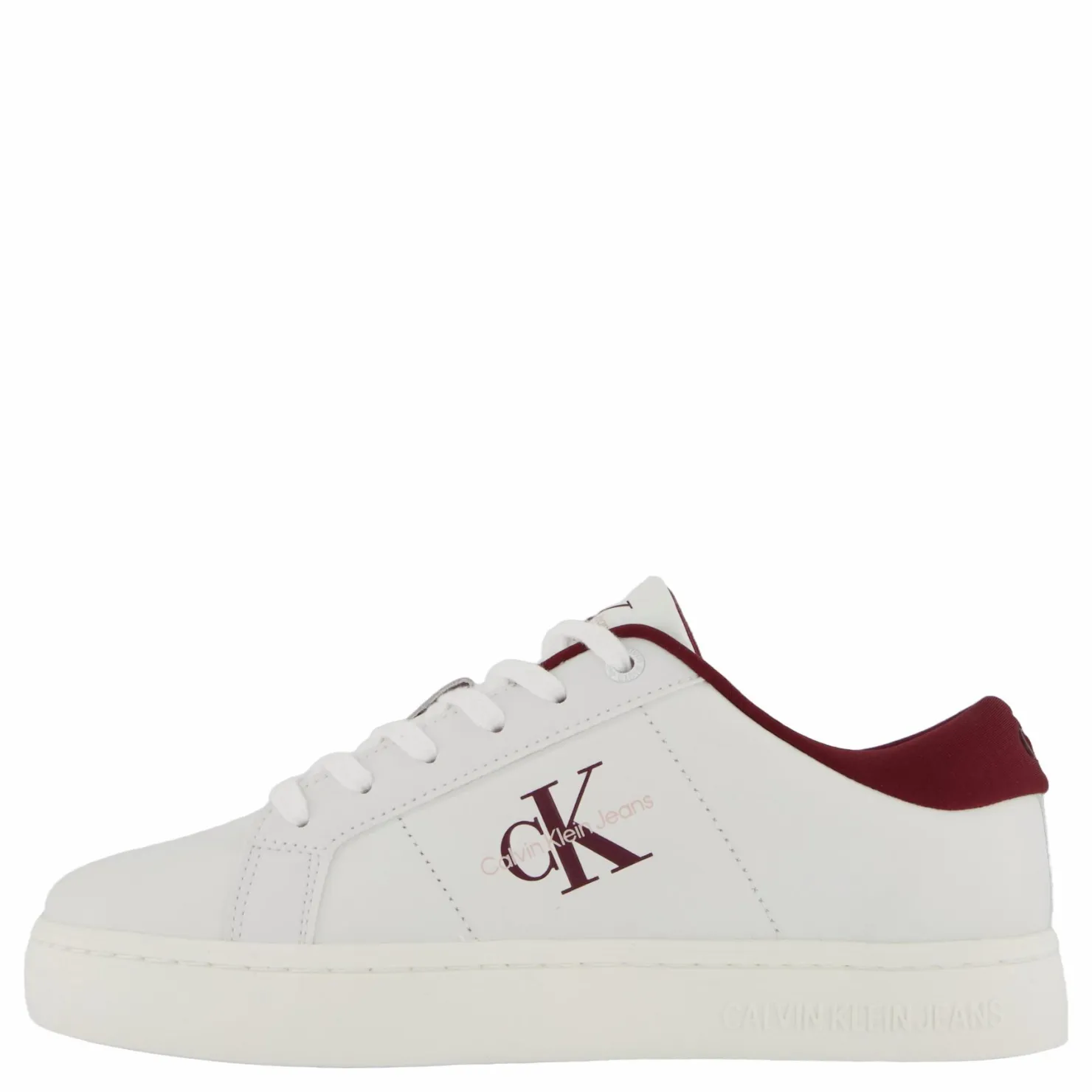 Calvin Klein Classic Cupsole Lowlaceup Lth Bright White/andorra Vit Best