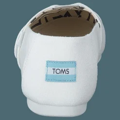 Toms Classic Heritage Recycled Canv White Vit Best