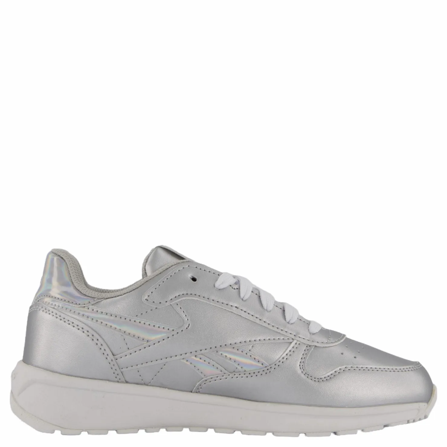 Heelys Classic Leather Silver/white Grå