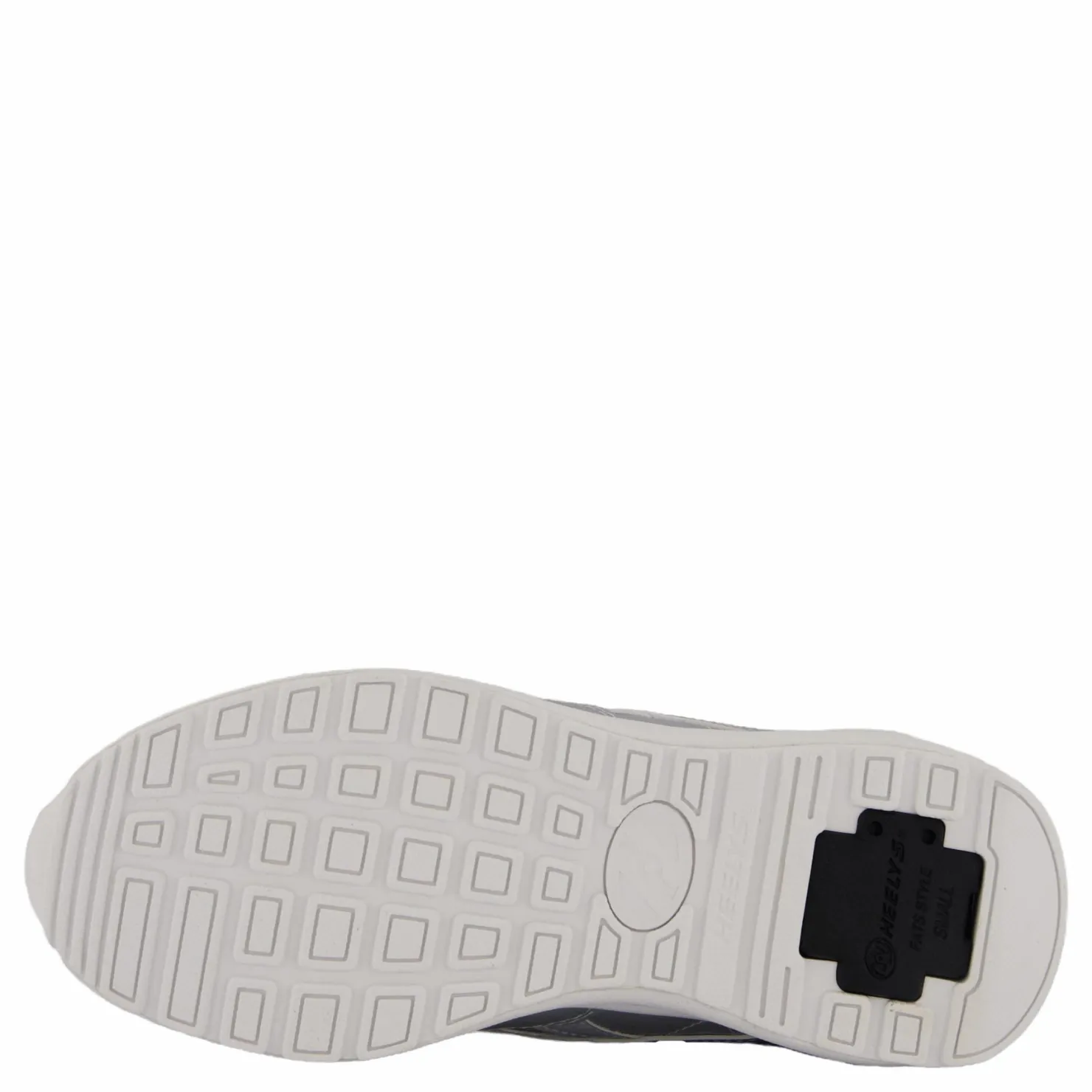 Heelys Classic Leather Silver/white Grå