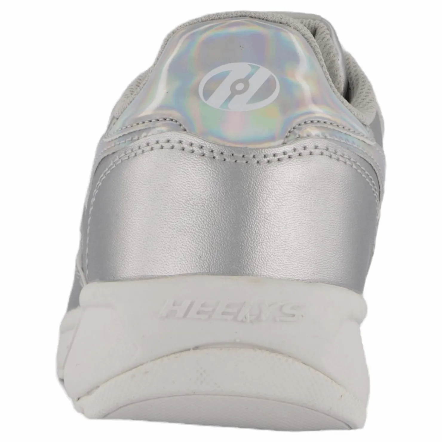 Heelys Classic Leather Silver/white Grå