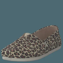 Toms Classic Leopard Print Beige Brun Online