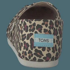 Toms Classic Leopard Print Beige Brun Online