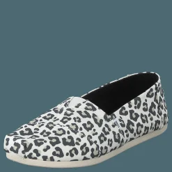 Toms Classic Leopard Print Egret Grå Outlet