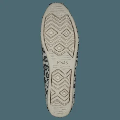 Toms Classic Leopard Print Egret Grå Outlet