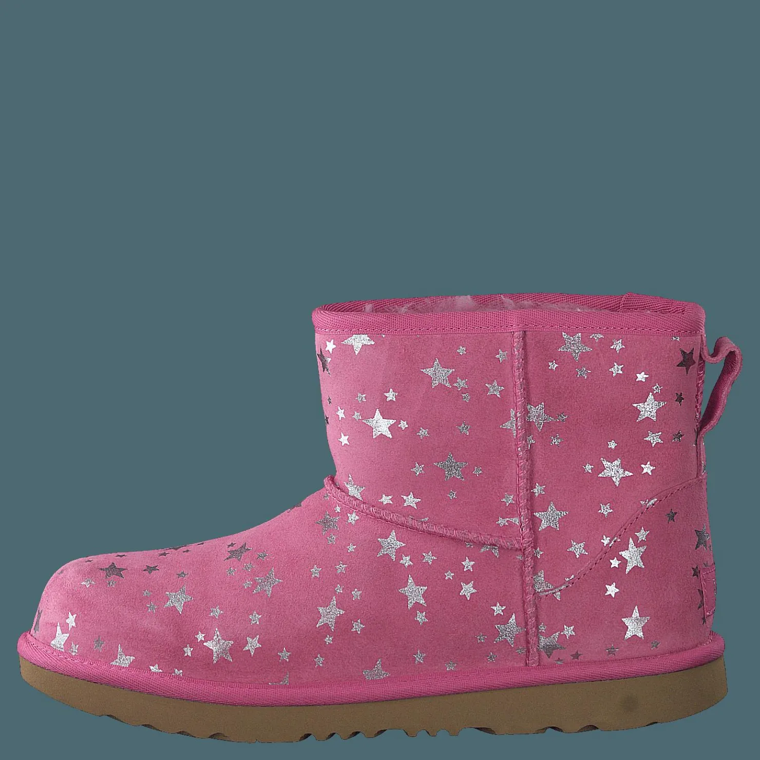 UGG Classic Mini Ii Stars Wild Berry Rosa Hot