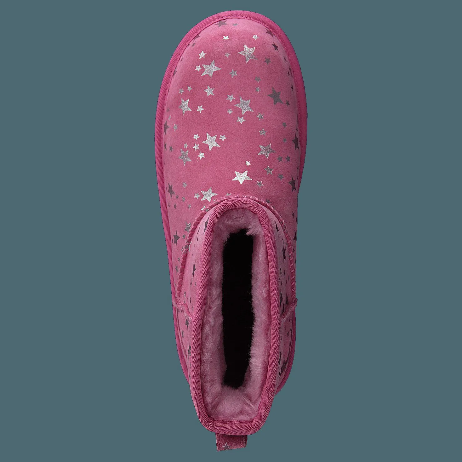 UGG Classic Mini Ii Stars Wild Berry Rosa Hot