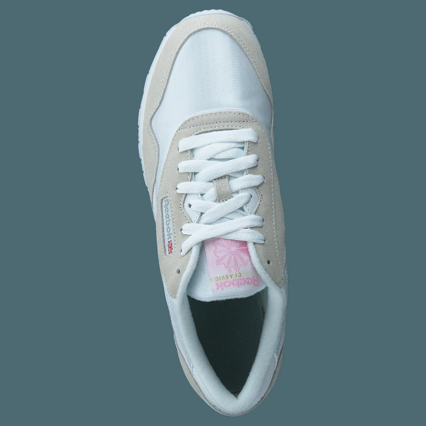 Reebok Classic Classic Nylon White/white/lgtgre Vit och Grå Online