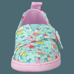 Toms Classic Peppa Pig Light Jade Rosa, Turkos och Blå Hot