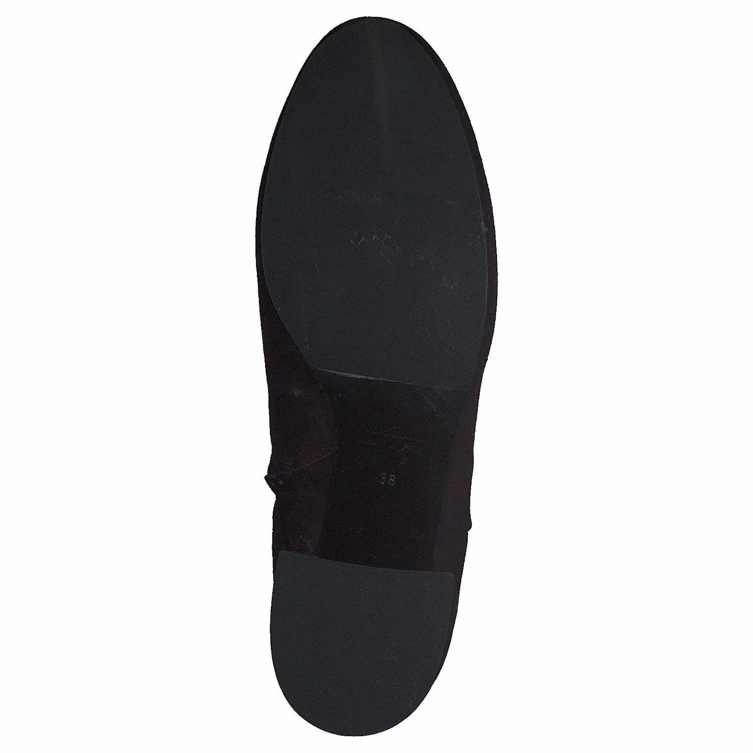 A Pair Classic Rounded Bootlet Amalfi Prugna Svart