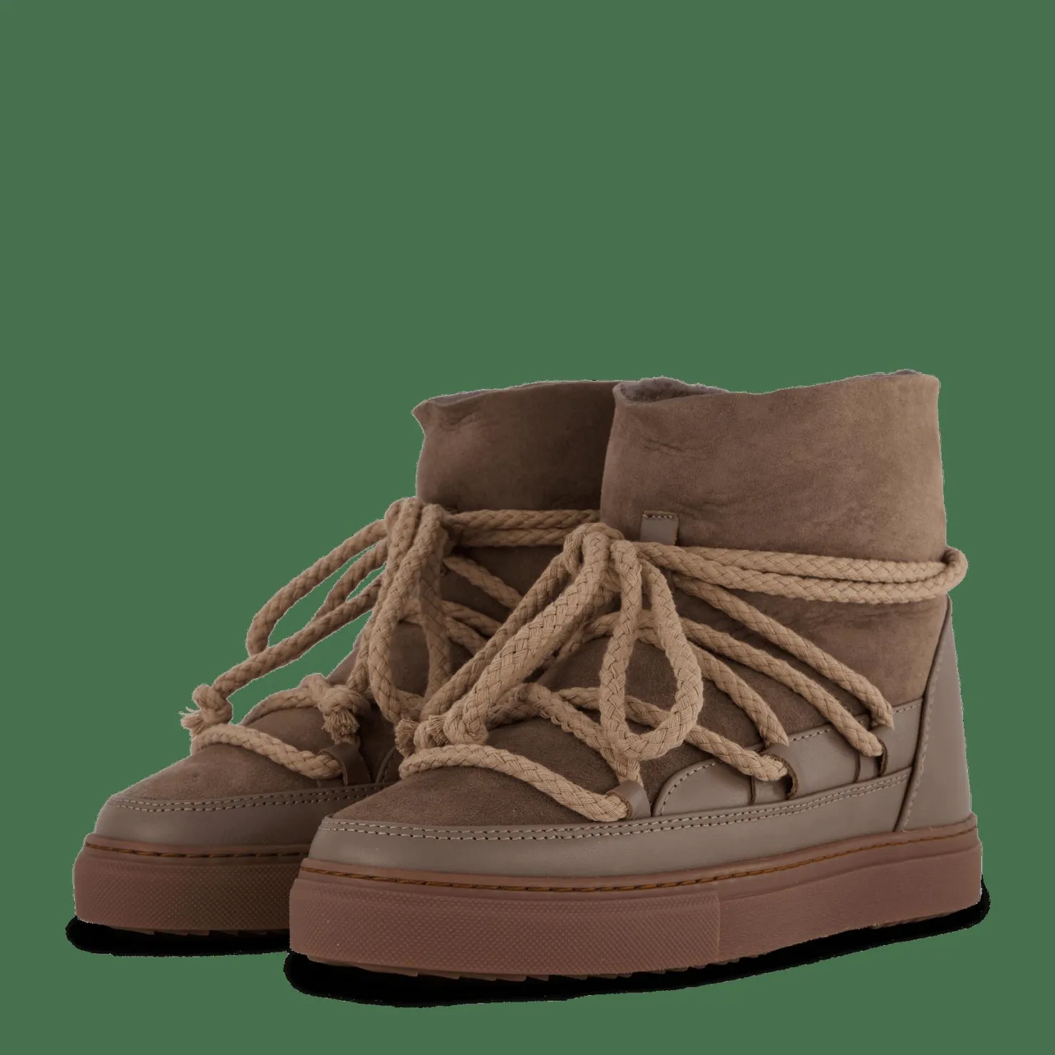 INUIKII Classic Sneaker Taupe Brun