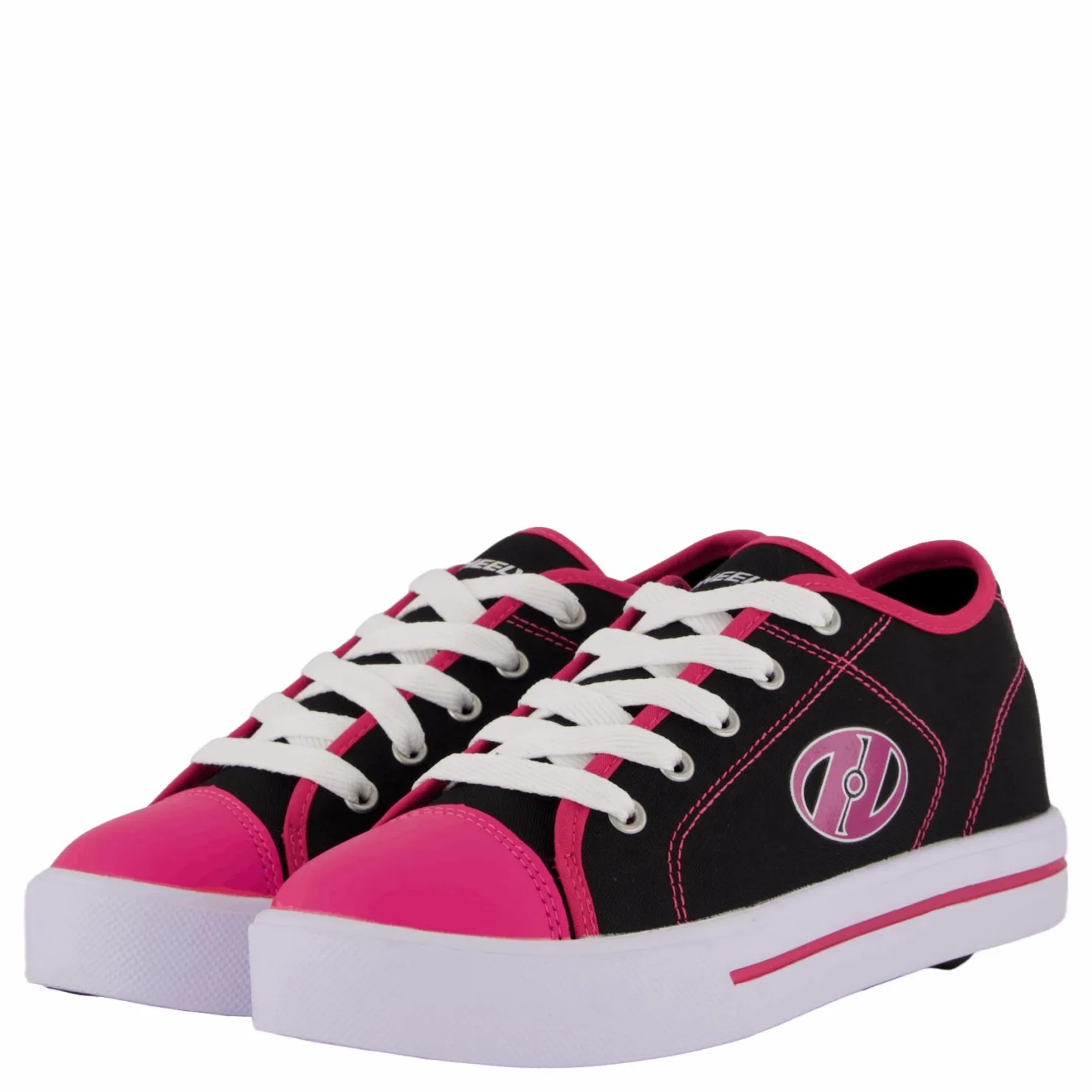 Heelys Classic X2 Black/white/hot Pink Röd Discount