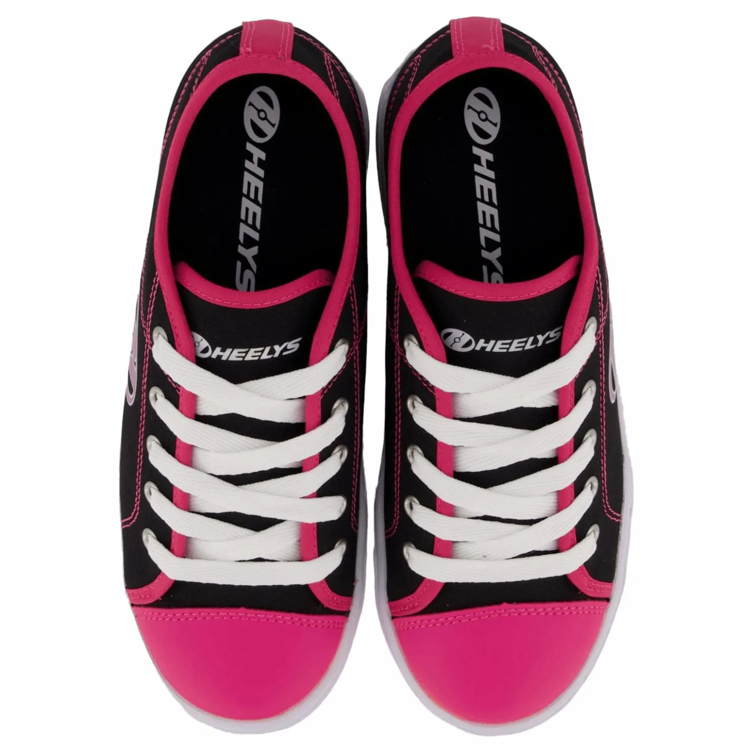 Heelys Classic X2 Black/white/hot Pink Röd Discount