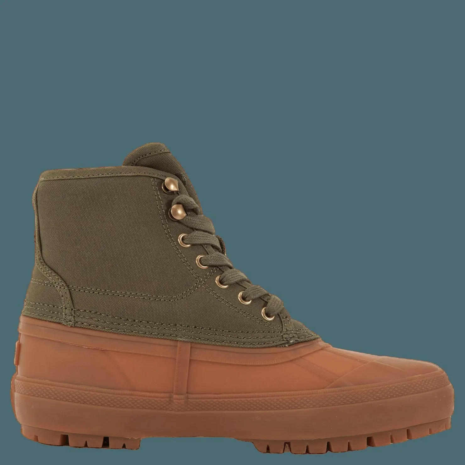 Polo Ralph Lauren Claus Laceup-boots-mid Cut Boo Defender Green Grön Outlet