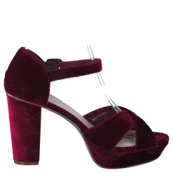 Bianco Clean Basic Sandal JFM17 Wine Red Röd Best