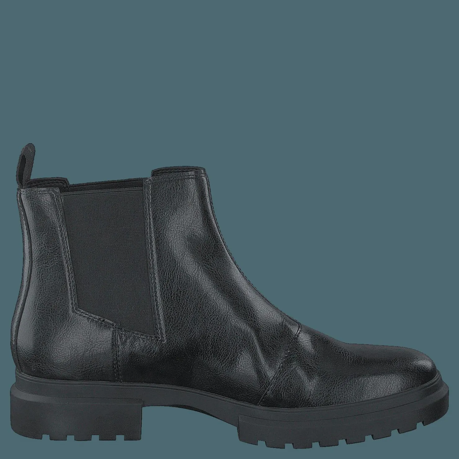 Calvin Klein Cleated Chelsea Boot Black Svart