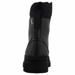 Tommy Hilfiger Cleated Lace-up Lthr Mix Mono  Black Svart Online