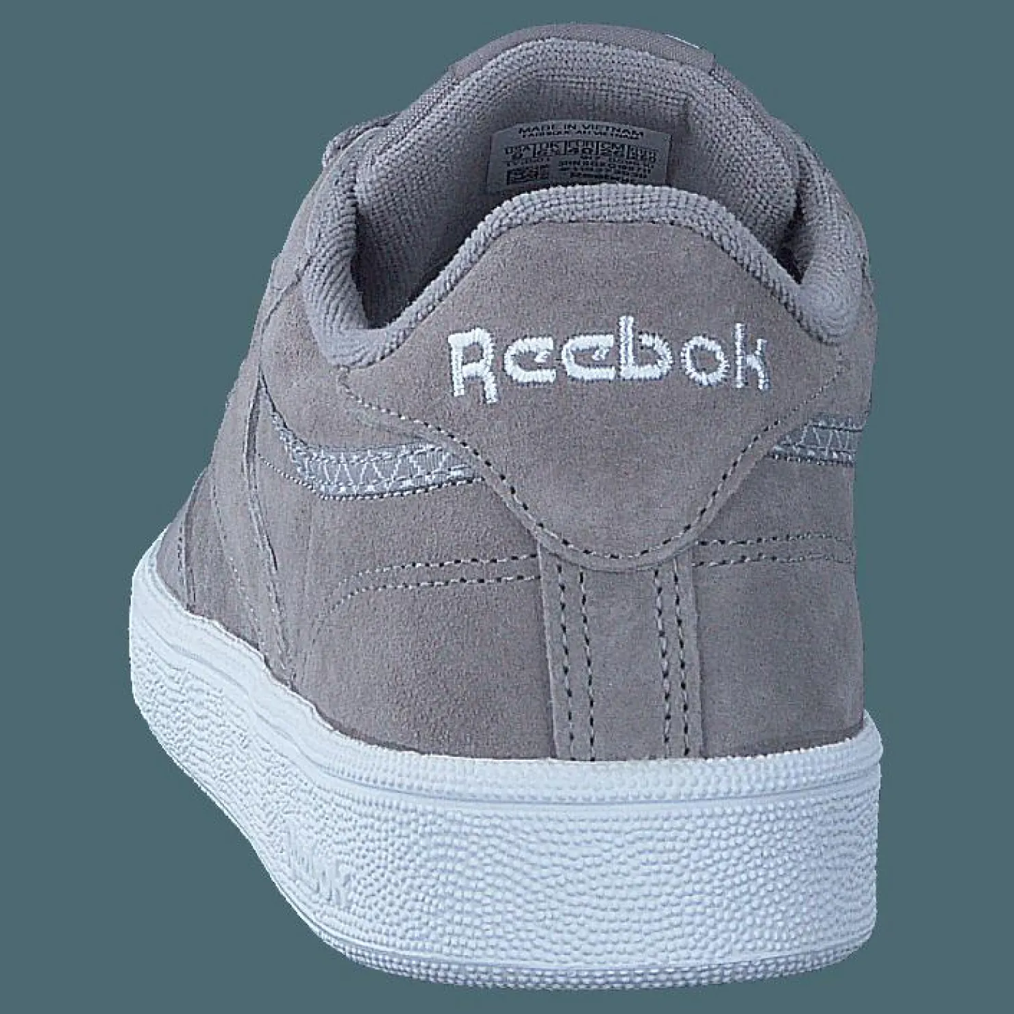 Reebok Classic Club C 85 Trim Nbk Powder Grey/White/Pale Pink Grå Best