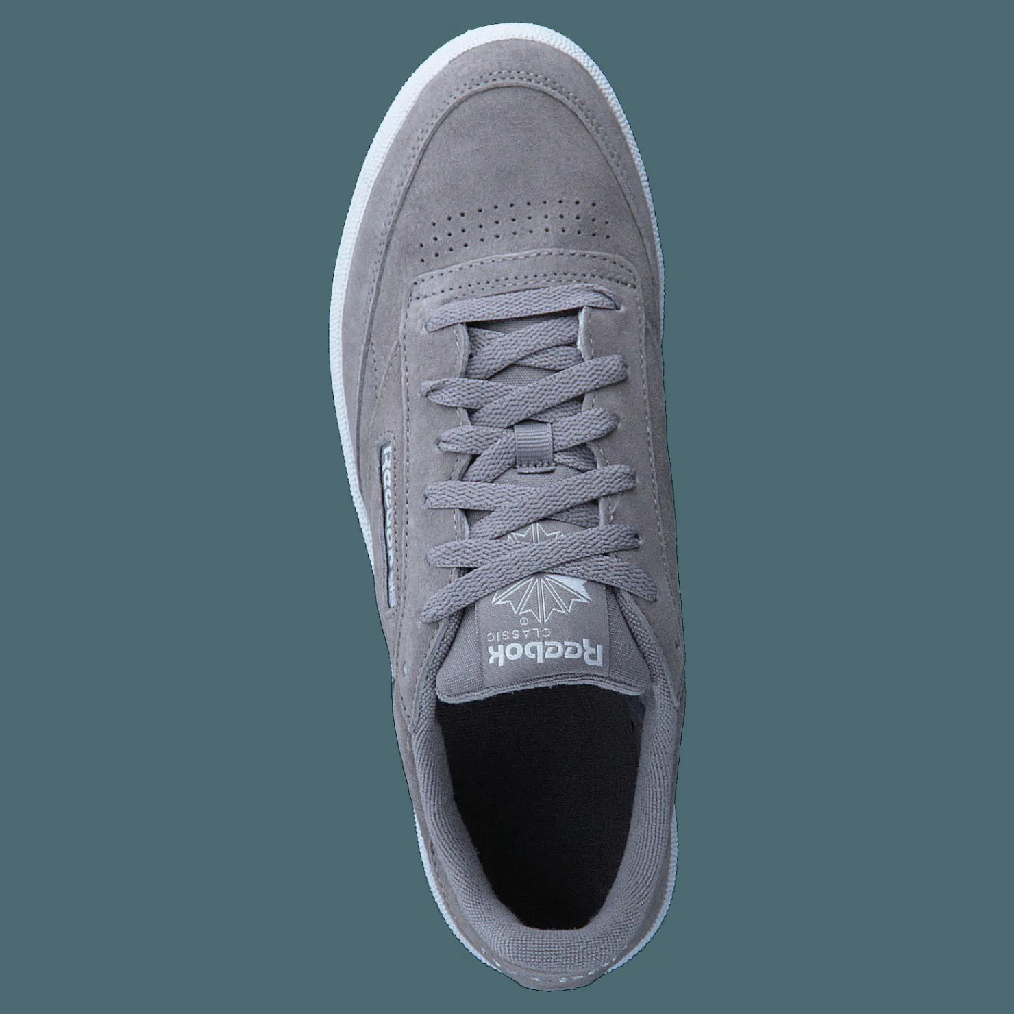 Reebok Classic Club C 85 Trim Nbk Powder Grey/White/Pale Pink Grå Best