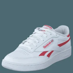Reebok Classic Club C Revenge Ftwwht/vecred/ftwwht Vit och Röd Outlet