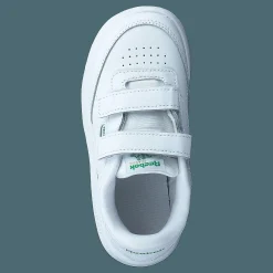 Reebok Classic Club C 2v White/glegrn/vecblu Vit Discount