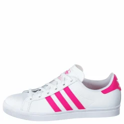 adidas Originals Coast Star J Ftwr White/shock Pink/ftwr Whi Vit Sale