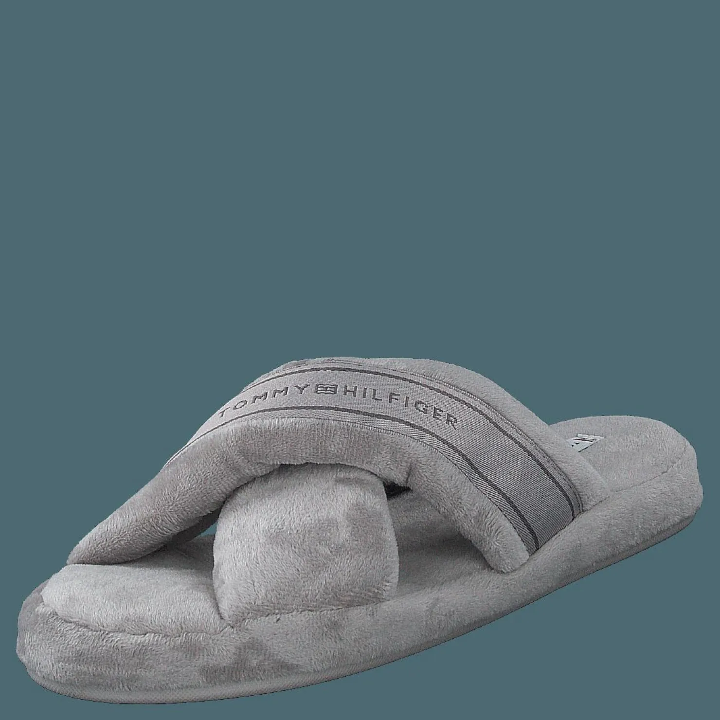 Tommy Hilfiger Comfy Home Slipper Grey Grå Discount