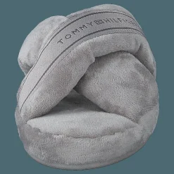Tommy Hilfiger Comfy Home Slipper Grey Grå Discount