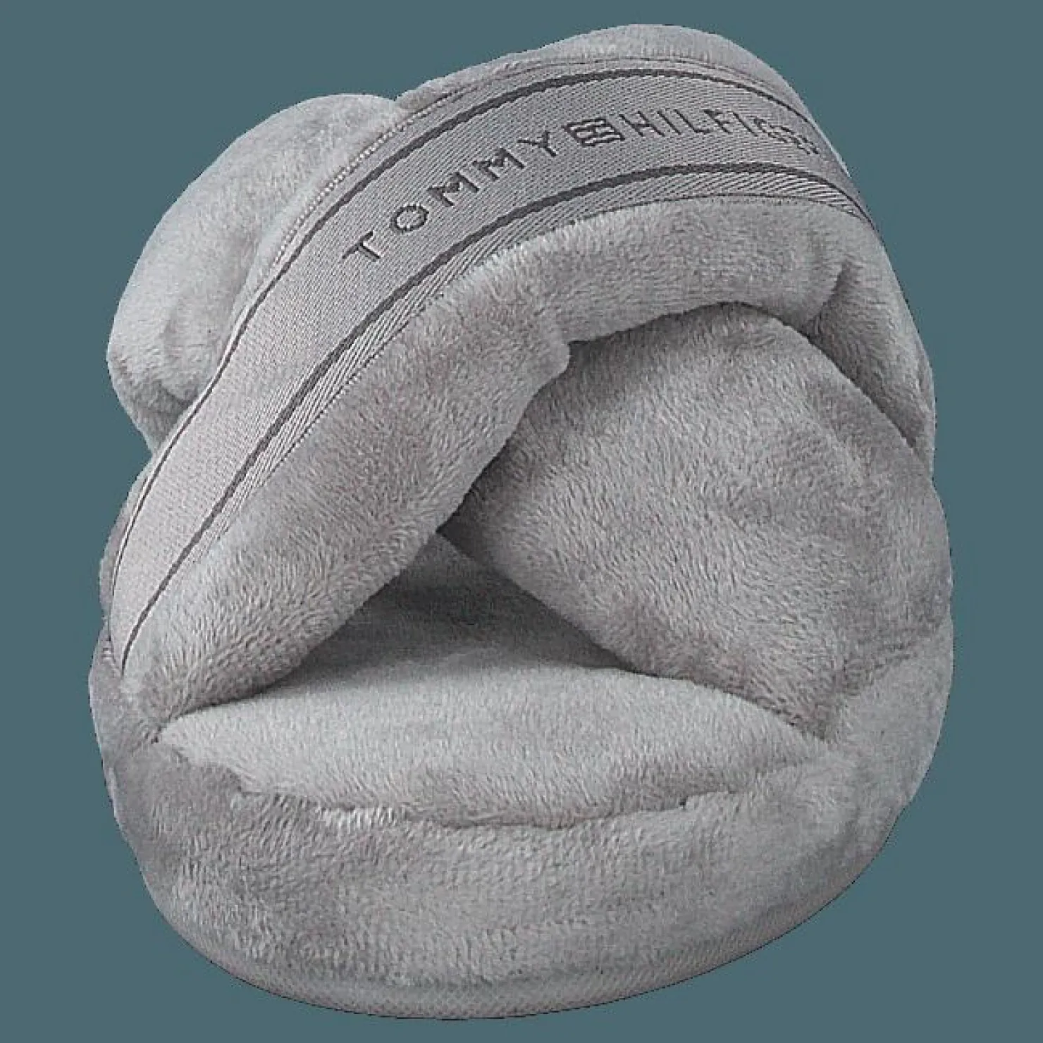 Tommy Hilfiger Comfy Home Slipper Grey Grå Discount