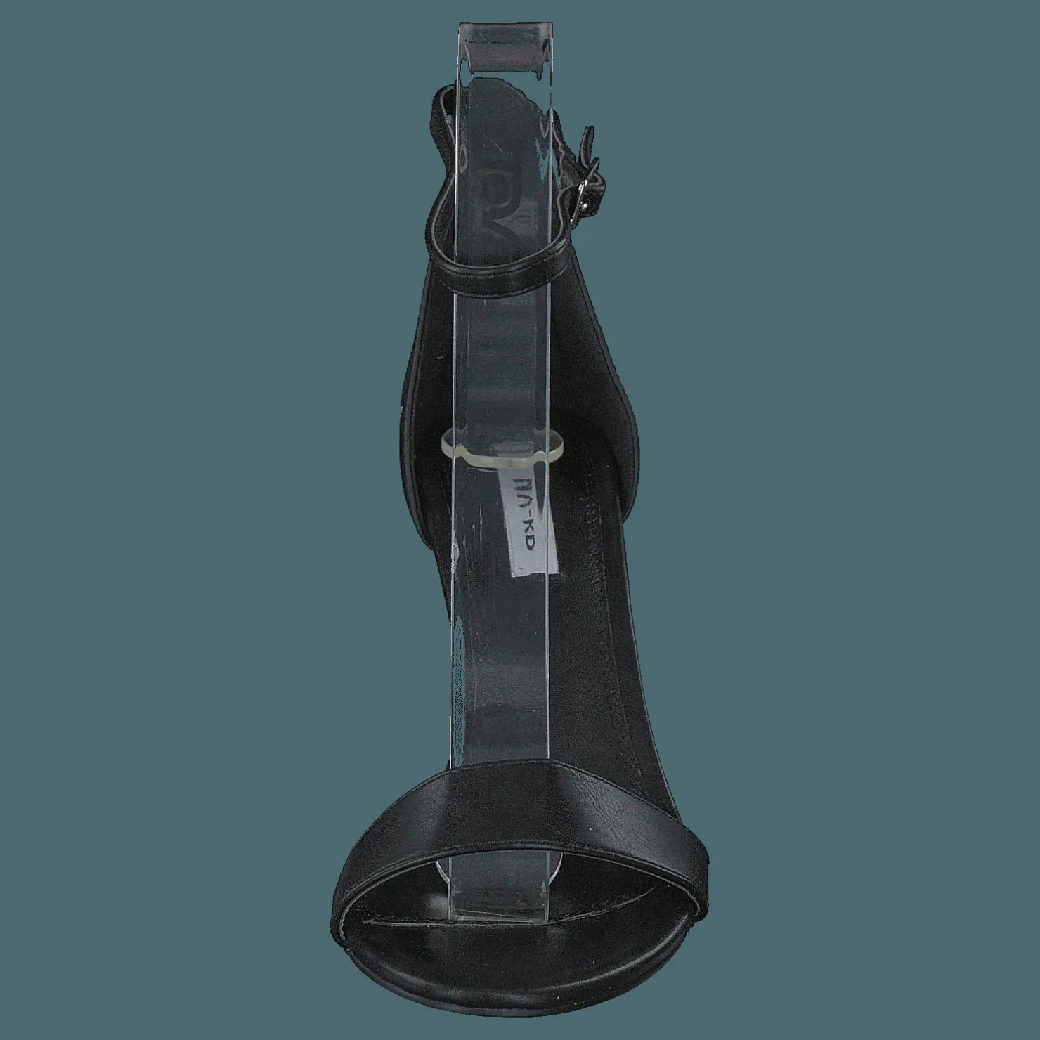 NA-KD Cone Shape Strap Heels Black Svart Clearance