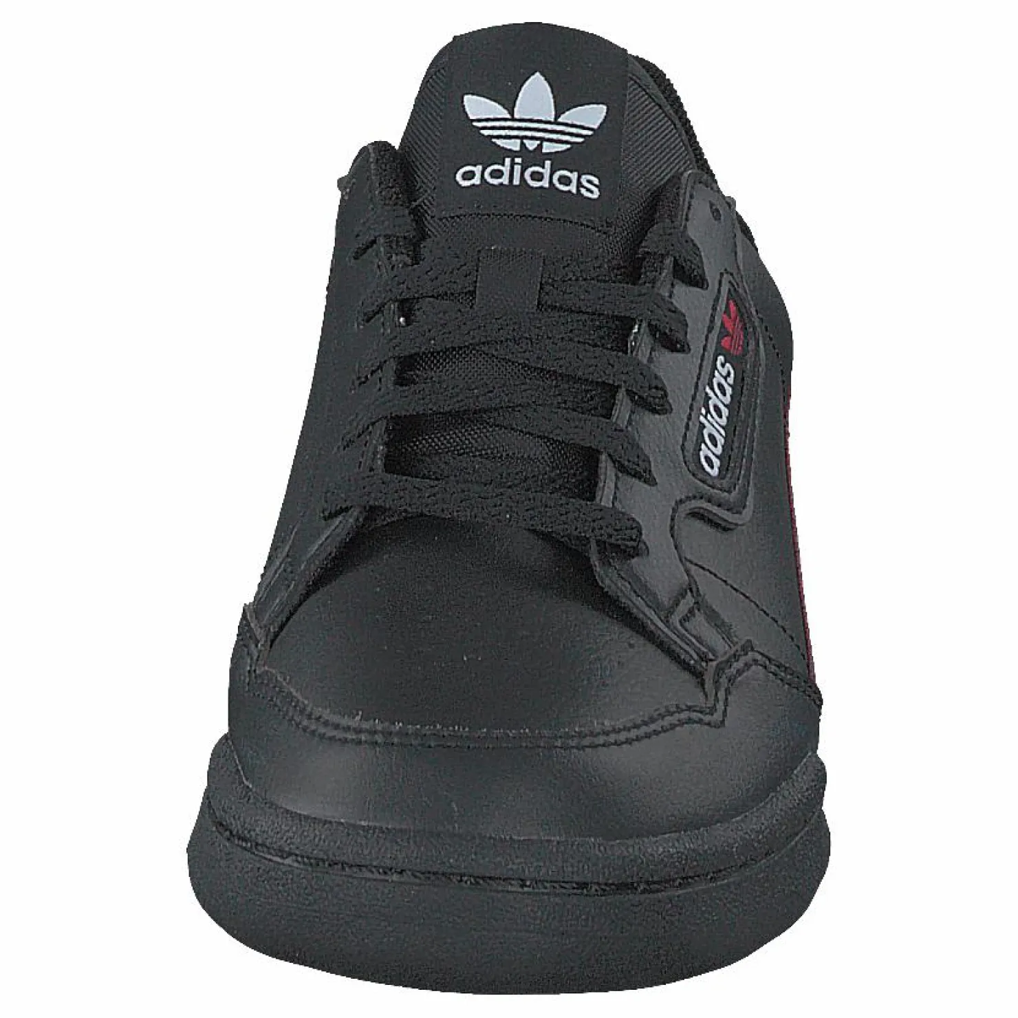 adidas Originals Continental 80 J Core Black/scarlet/collegiate Svart och Grå Discount