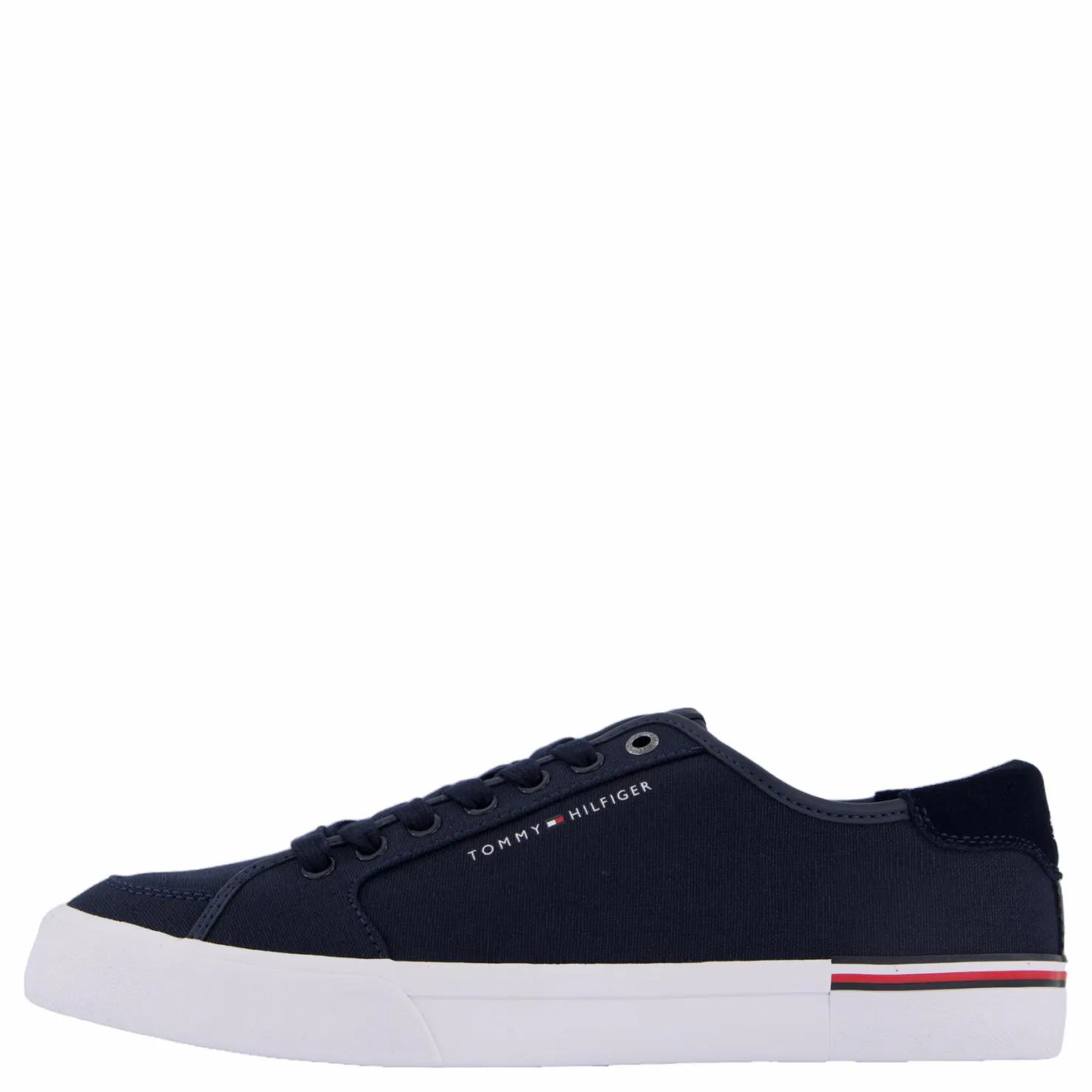 Tommy Hilfiger Core Corporate Vulc Canvas Blue Blå Clearance