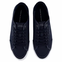Tommy Hilfiger Core Corporate Vulc Canvas Blue Blå Clearance