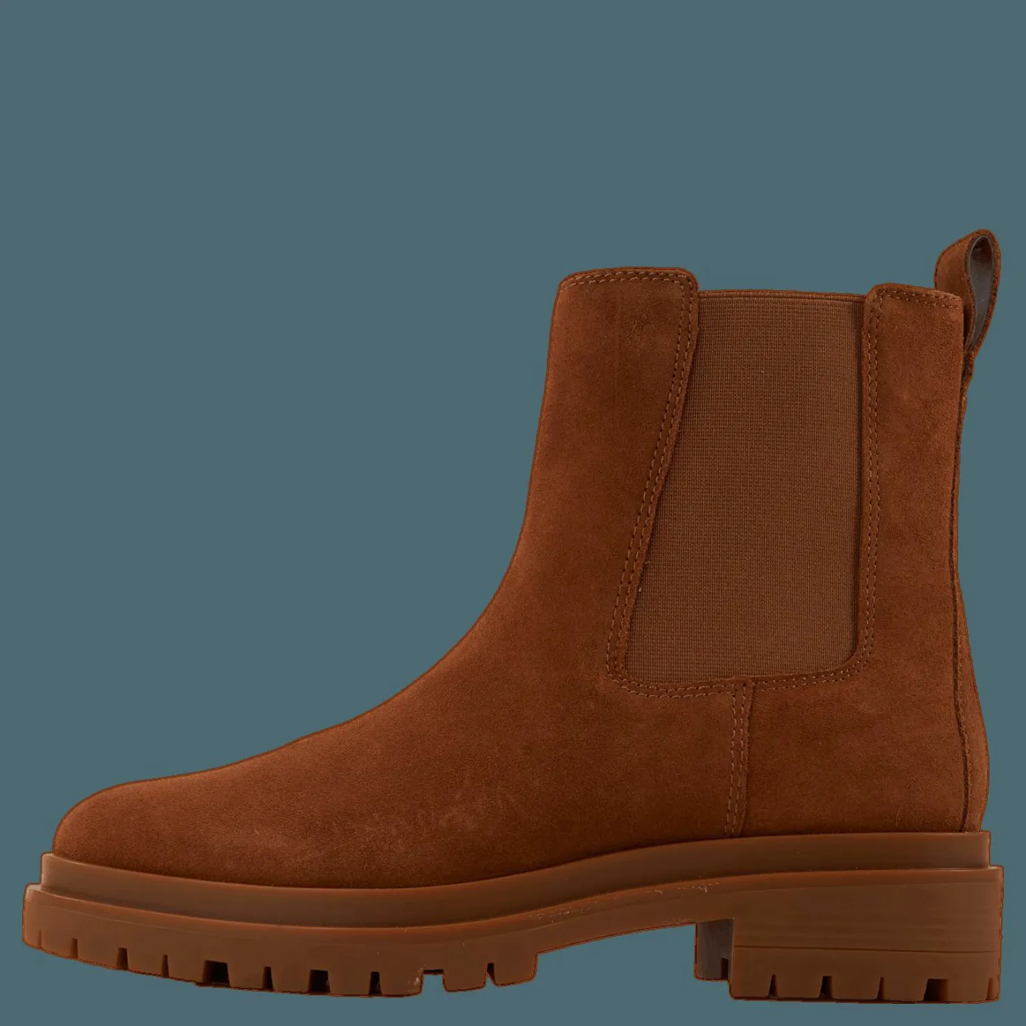 Lauren Ralph Lauren Corinne Suede Bootie Whiskey Brun Hot