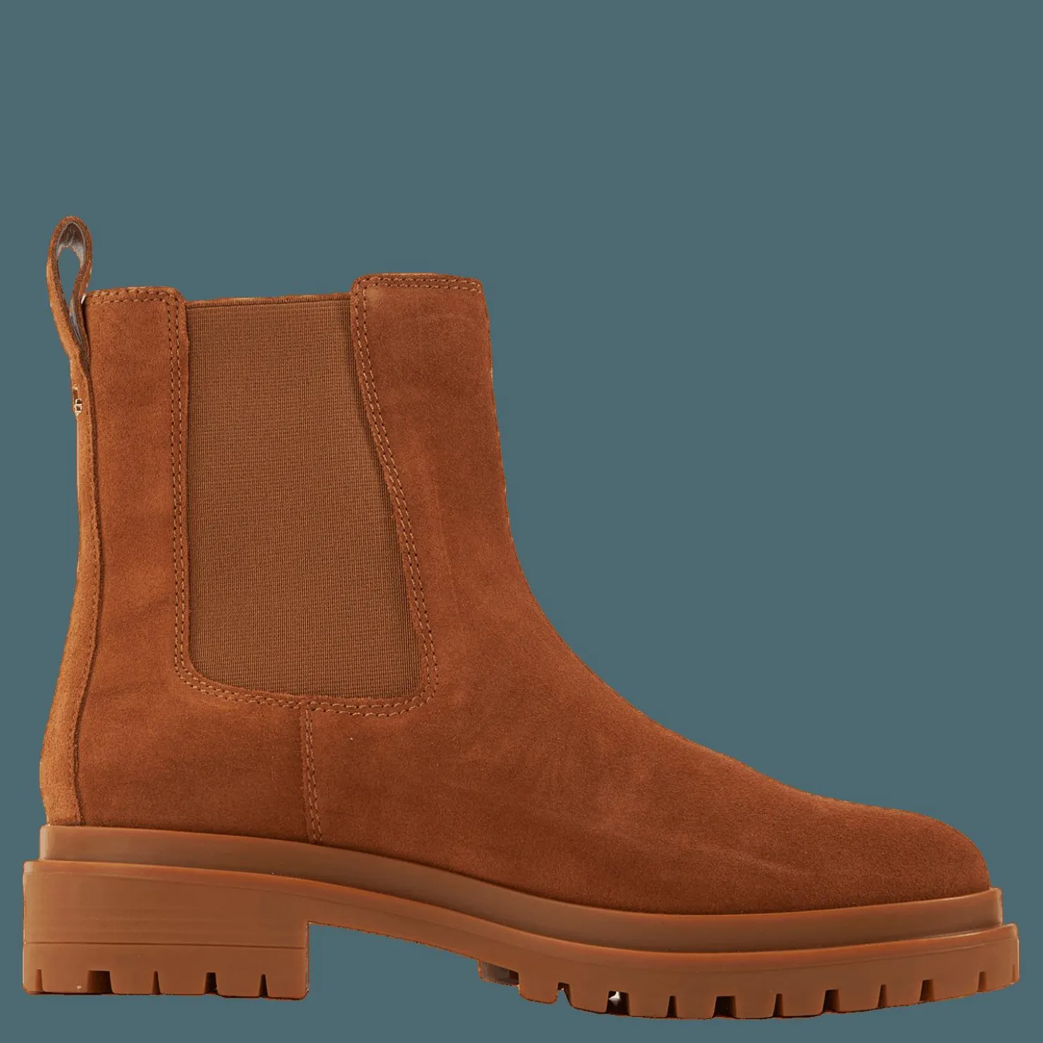 Lauren Ralph Lauren Corinne Suede Bootie Whiskey Brun Hot