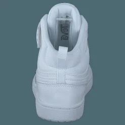 Nike Court Borough Mid 2 Little Kids' Shoes WHITE/WHITE-WHITE Vit Discount