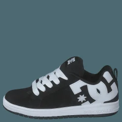 DC Shoes Court Graffik Black/white Svart New